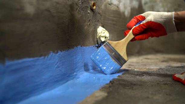 Commercial Crawl Space Encapsulation project at a Park Ridge, NJ business property by SJ Waterproofing Pros